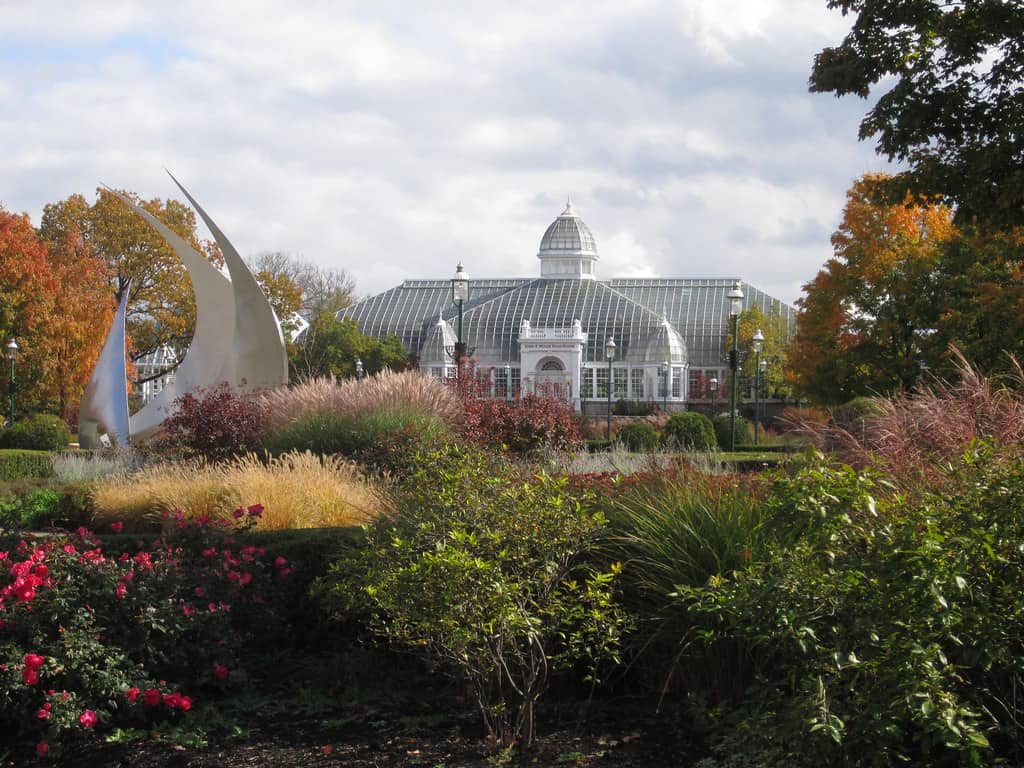 Columbus is just a few hours from Cincinnati - don't miss Franklin Park Conservatory on your trip
