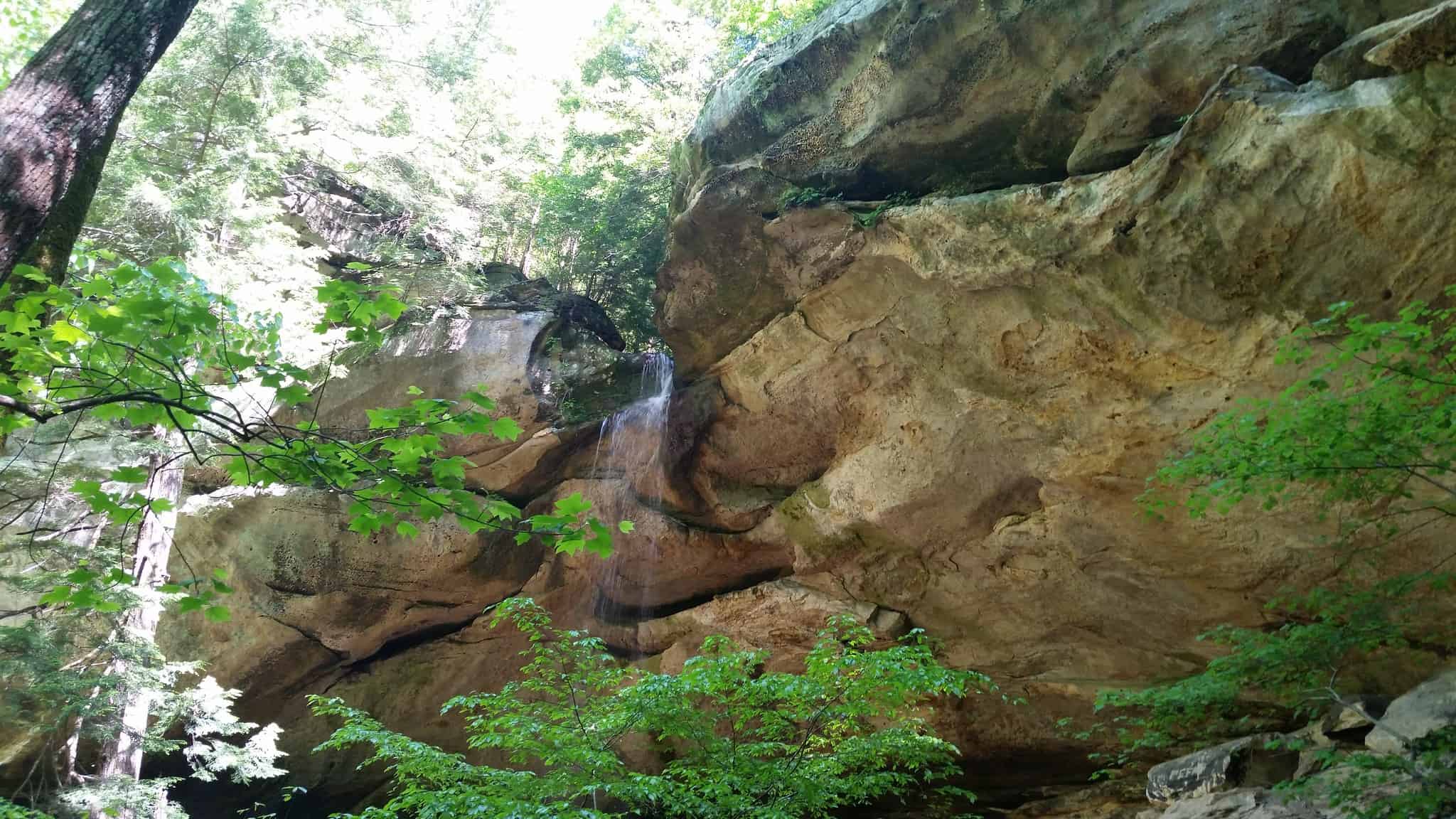 Hemlock Cliffs in Hoosier Forest
