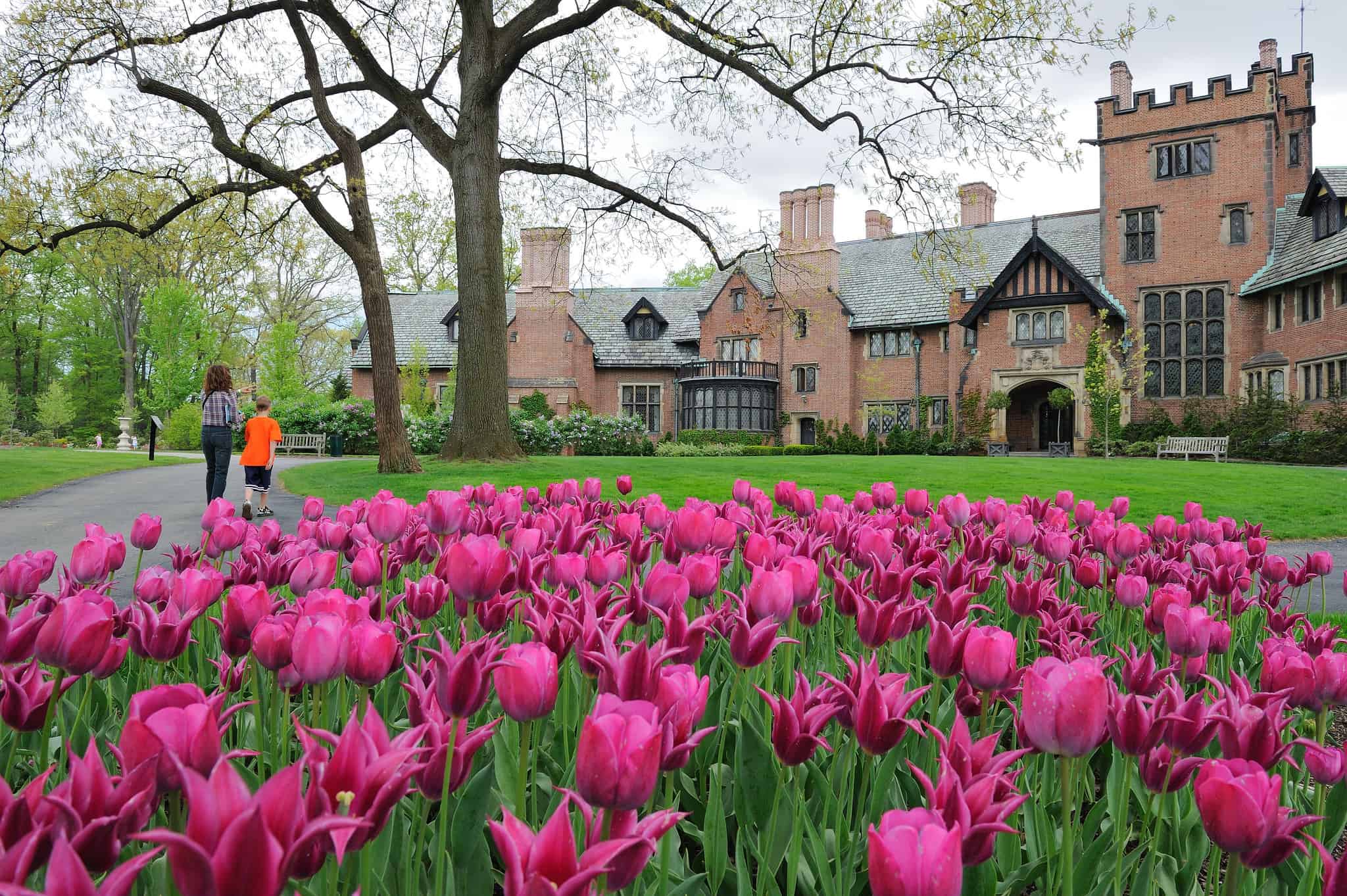 Stan Hywet Hall & Gardens, a feature in our list of Castles in Ohio