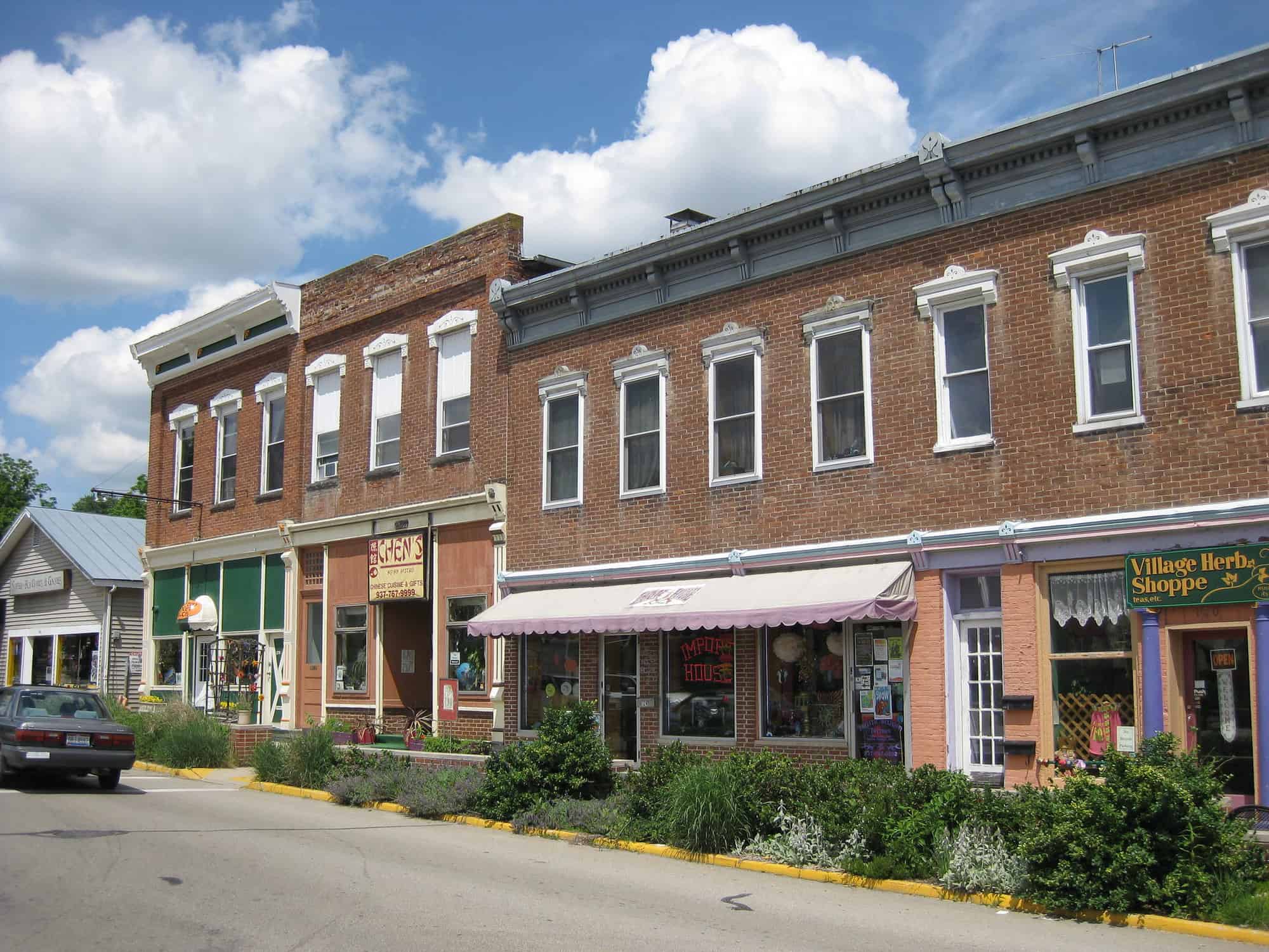 Yellow Springs is another great day trip from Cincinnati