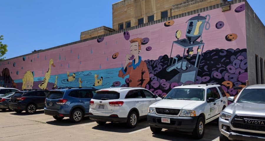 McCloskey mural in Hamilton, Ohio