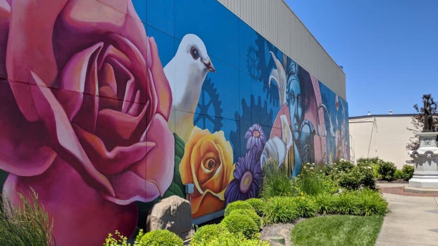 Incrementum Mural in Hamilton, Ohio