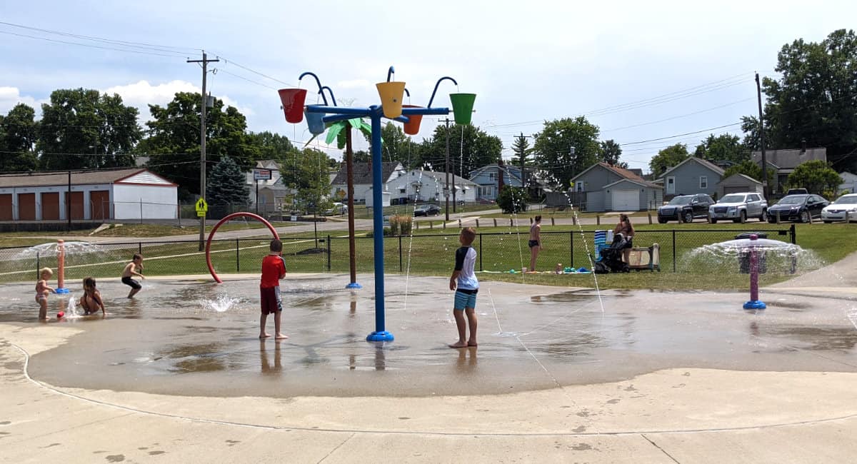 Sprayground in Hamilton, Ohio