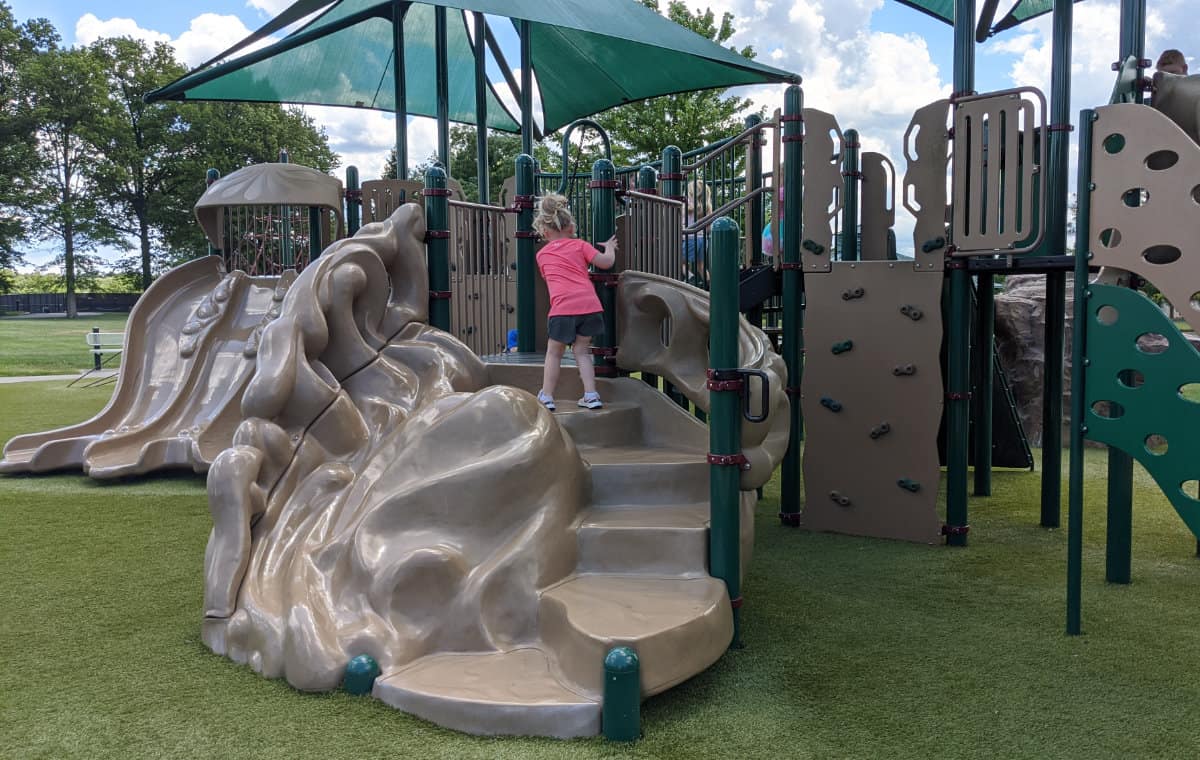 playground for little kids at Cottell Park
