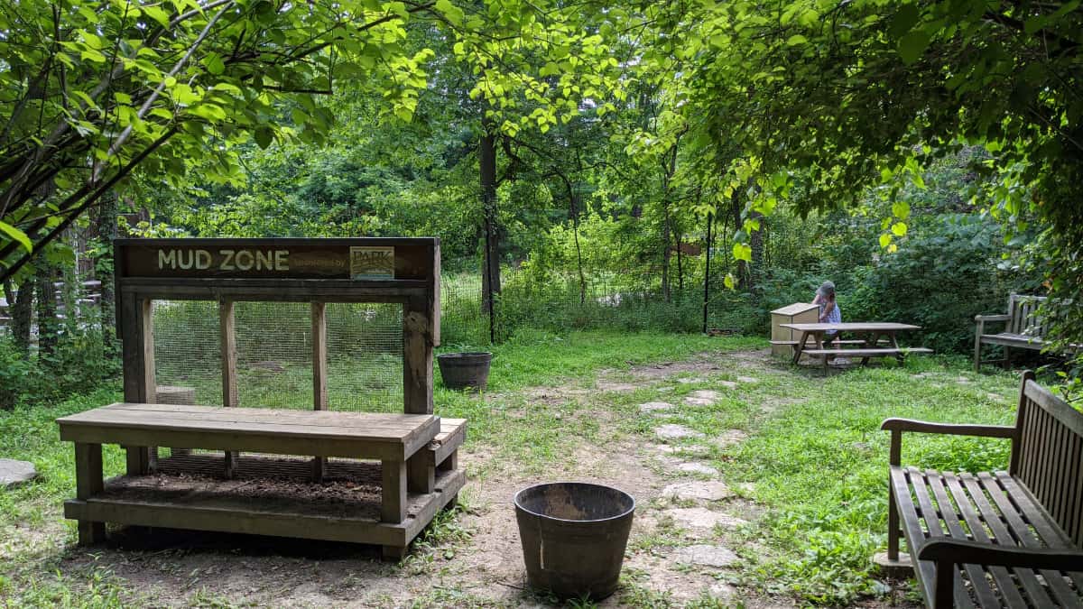 Mud Zone at the Cincinnati Nature Center 