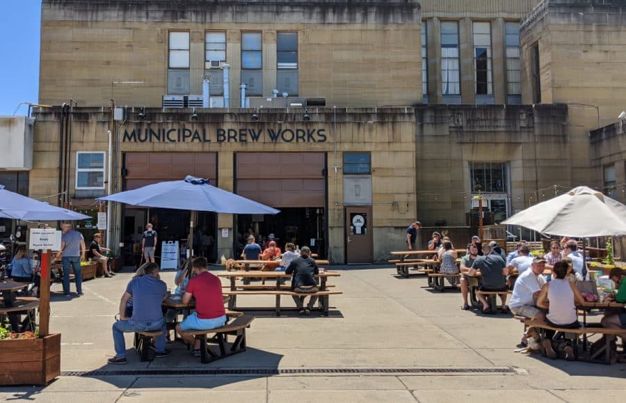 Municipal Brew Works in Hamilton Ohio
