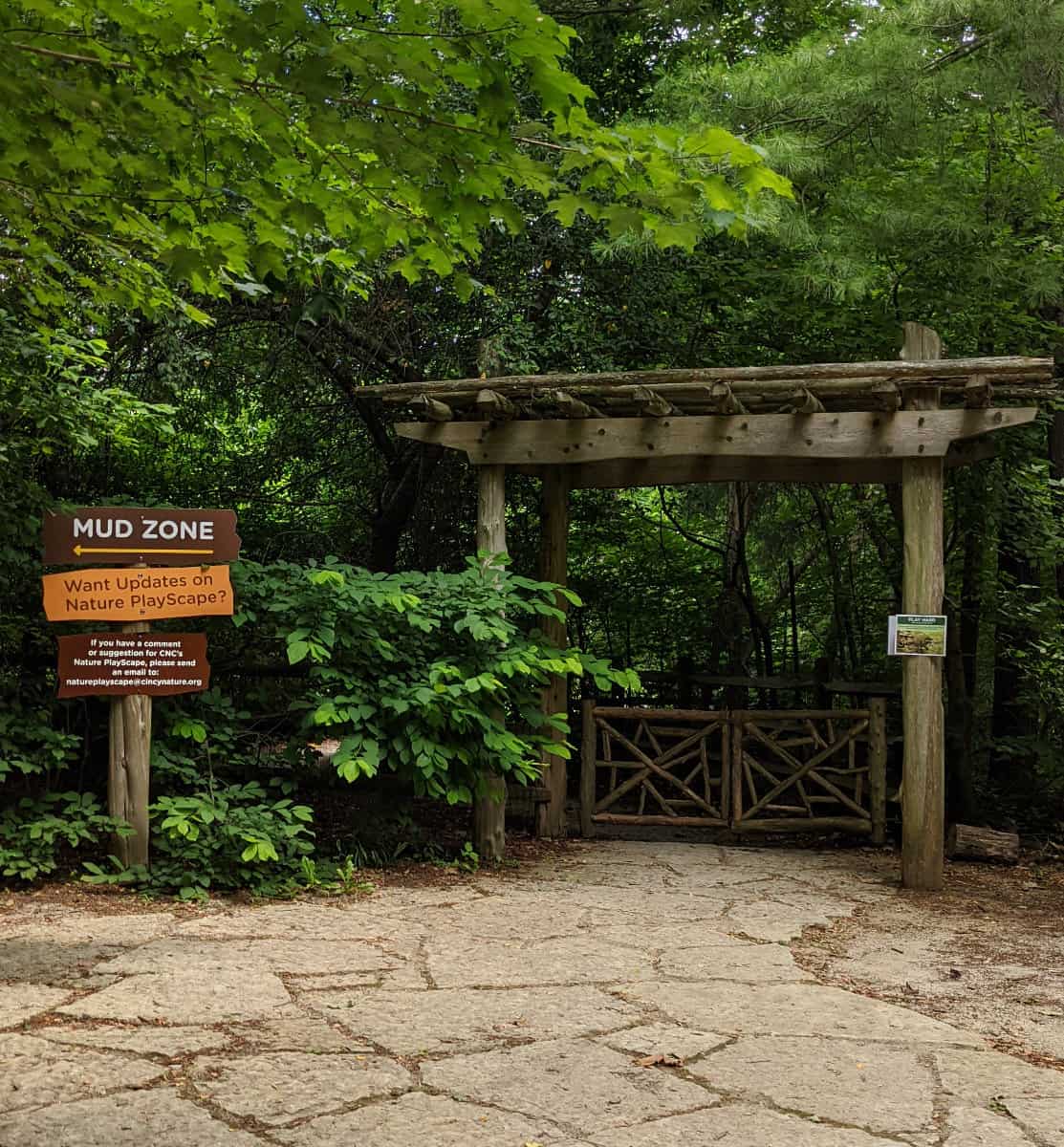 Signage for Nature Playscape at the Cincinnati Nature Center