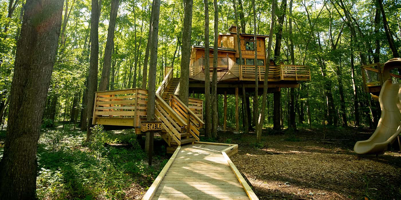  Treehouse  Rentals at Cannaley Treehouse Village   365 CINCINNATI