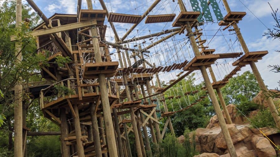 Kanga Climb Ropes Course at the Cincinnati Zoo