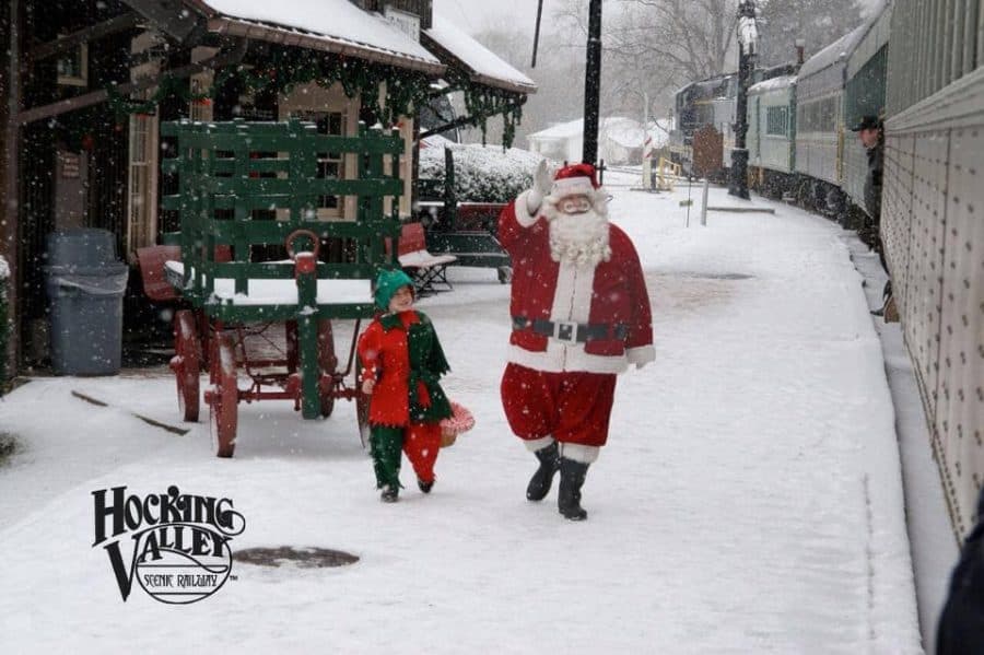2022 Christmas Train Ohio 6 Magical Christmas Train Rides In Ohio · 365 Cincinnati