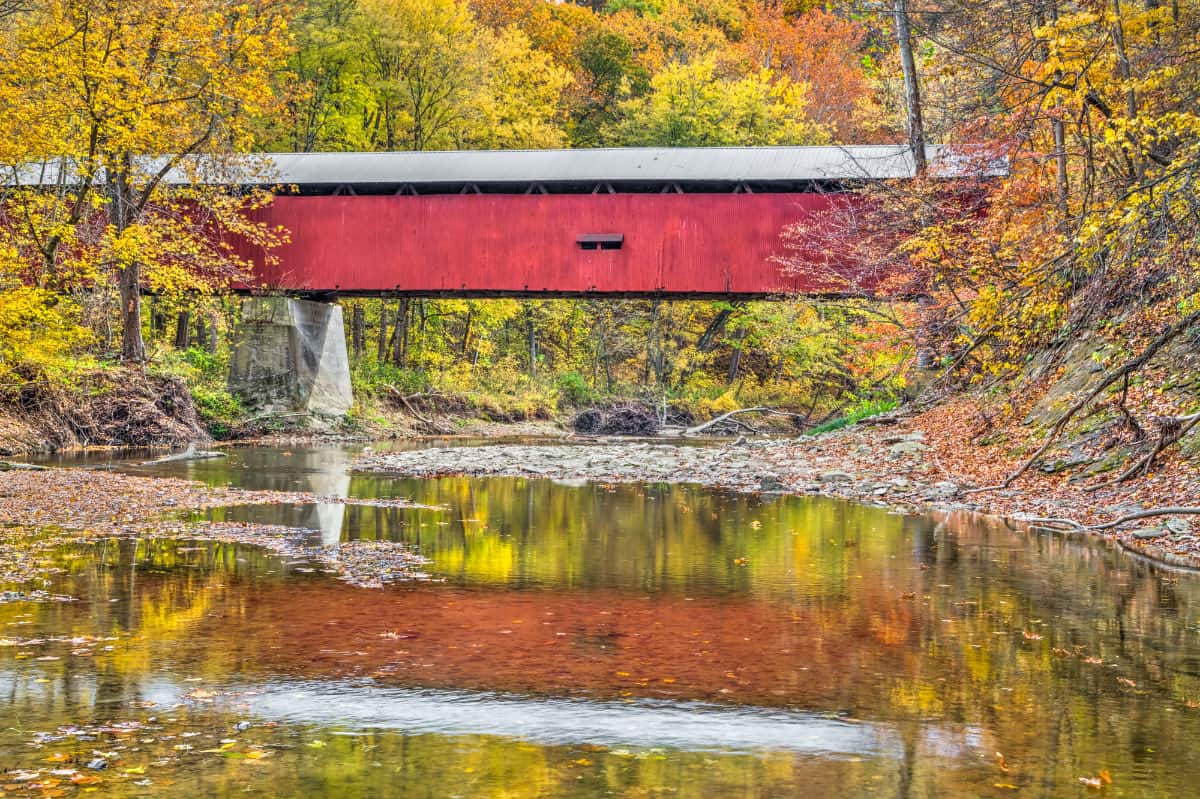 Ohio Covered Bridge Map Best Image Viajeperu