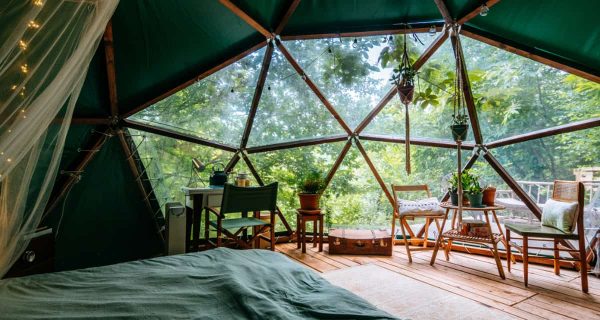 Glamping in Ohio – 15 Fantastic Spots with Domes, Yurts, RVs, and Luxury Tents