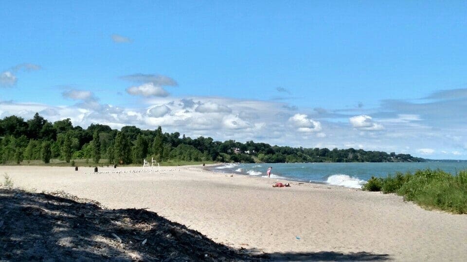 Walnut Beach on Lake Erie