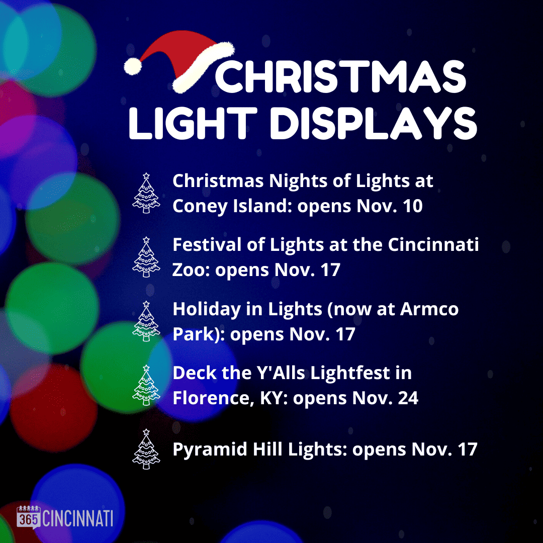 Christmas Light Displays in Cincinnati