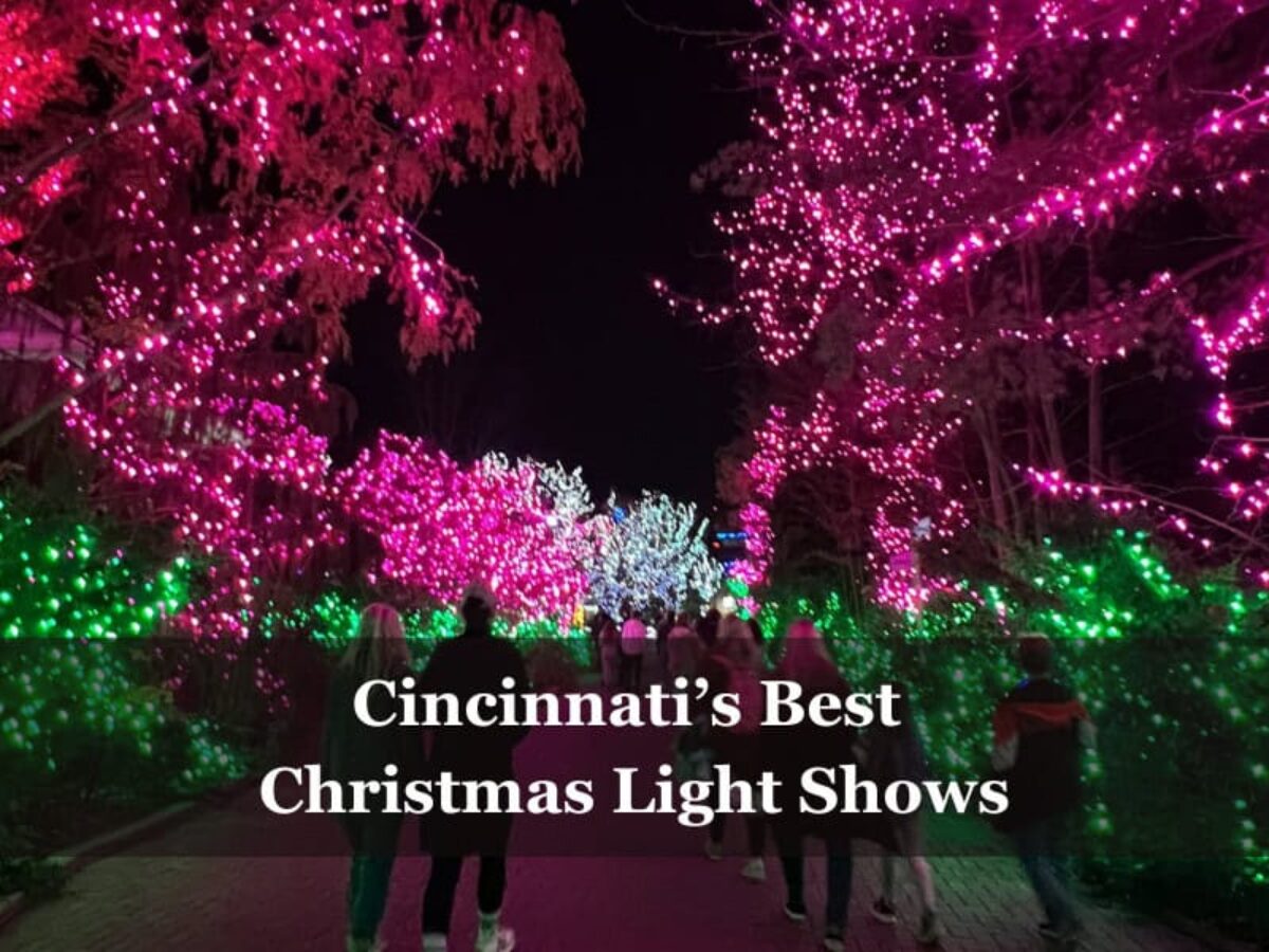 Don’t Miss These Magical Christmas Light Shows in Cincinnati