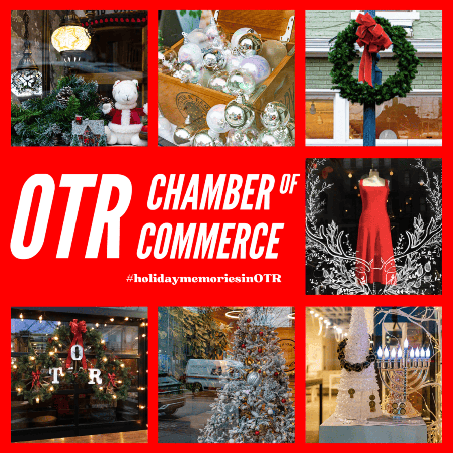 a block of holiday photos as part of the OTR Chamber of Commerce featured image
